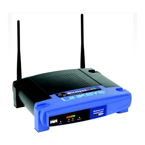 Linksys WAP55AG - Wireless A+G Access Point User manual