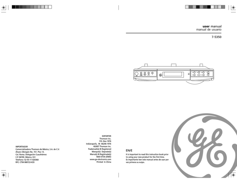 GE 7-5350 User manual
