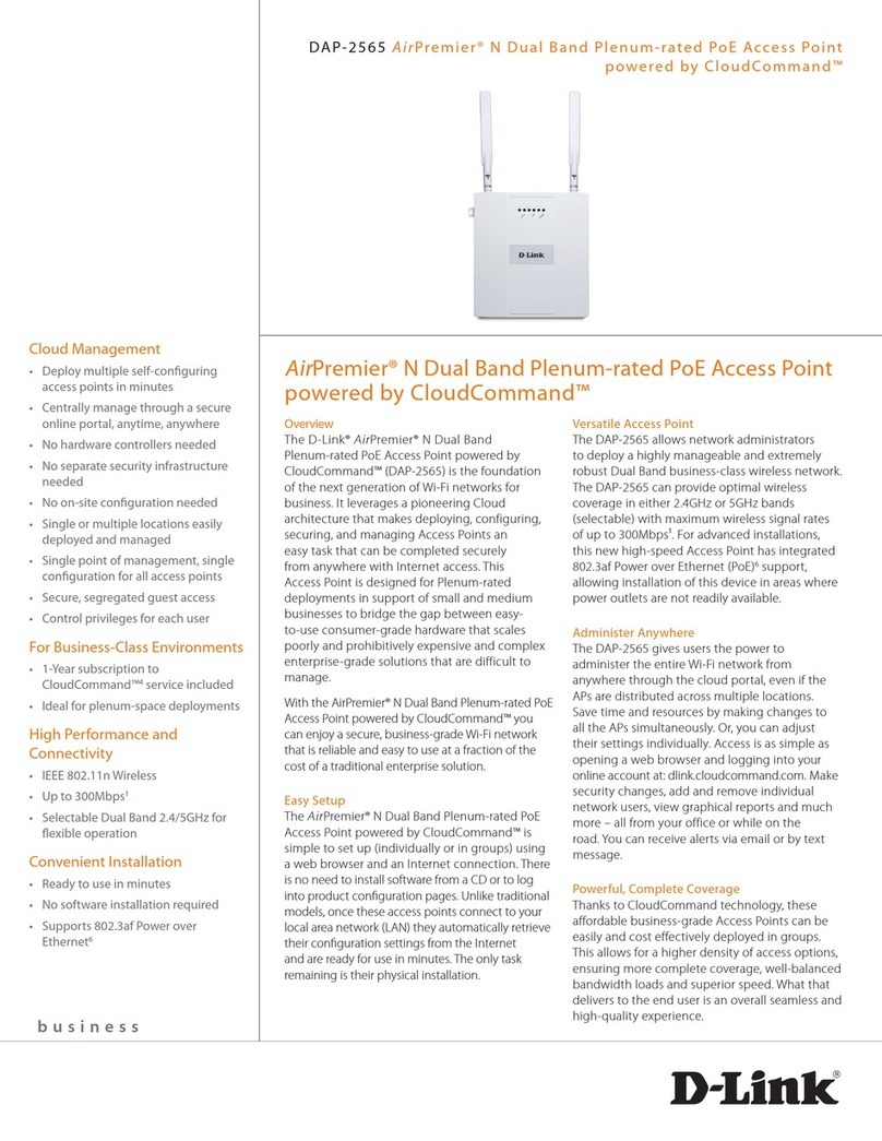D-Link AirPremier DAP-2565 User manual