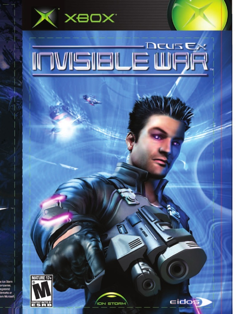 Ion Storm DEUS EX-INVISIBLE WAR manual Ion Storm DEUS EX-INVISIBLE WAR manual