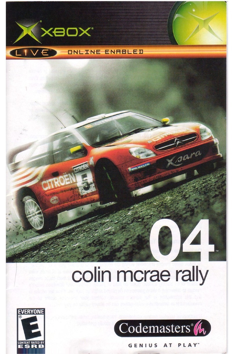 CodeMasters COLIN MCRAE RALLY 2004 manual CodeMasters COLIN MCRAE RALLY 2004 manual