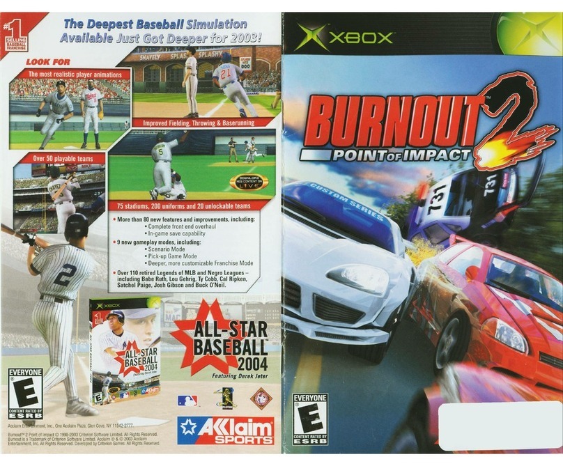 Criterion BURNOUT 2-POINT OF IMPACT manual