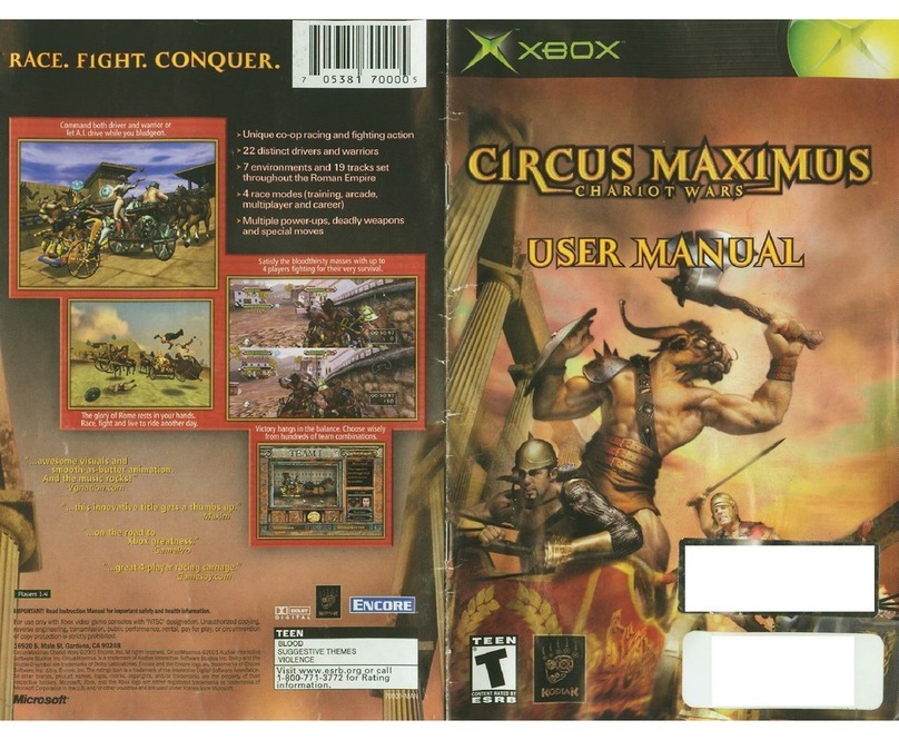 Kodiak CIRCUS MAXIMUS-CHARIOT WARS manual