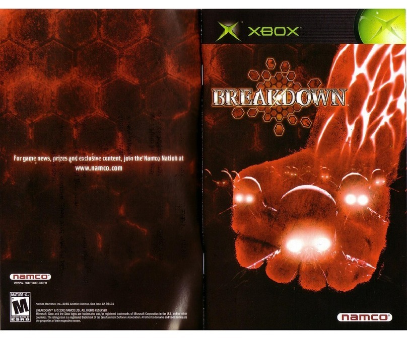 NAMCO BREAKDOWN manual