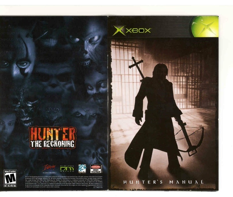 High Voltage Software HUNTER-THE RECKONING manual