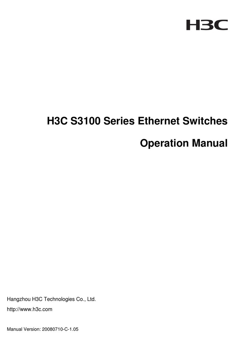 H3C H3C S3100 8C SI User manual