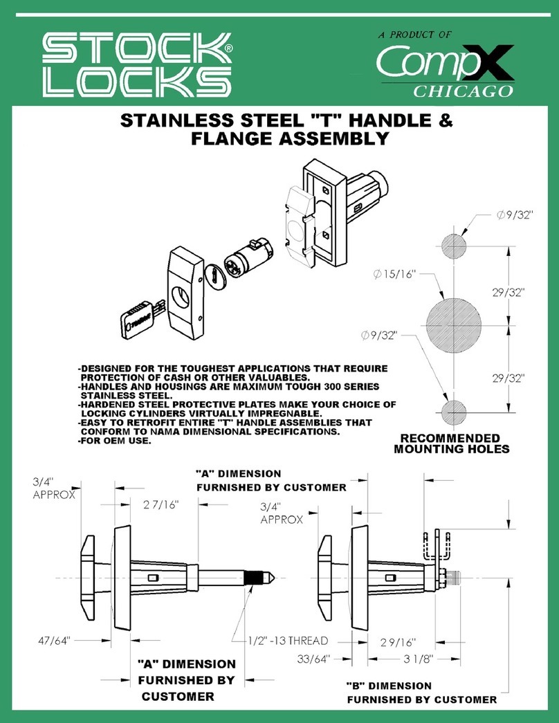COMPX T-HANDLE manual