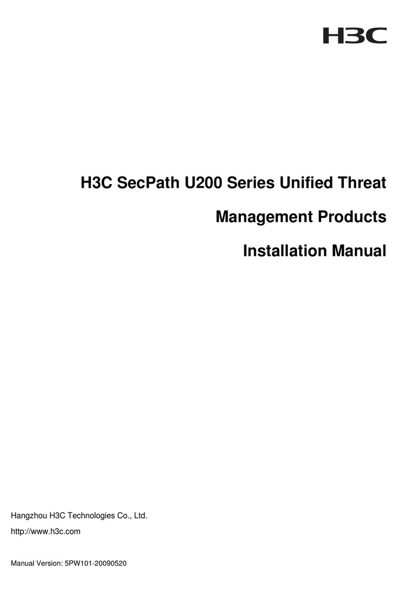 3Com SECPATH U200-CS installation manual