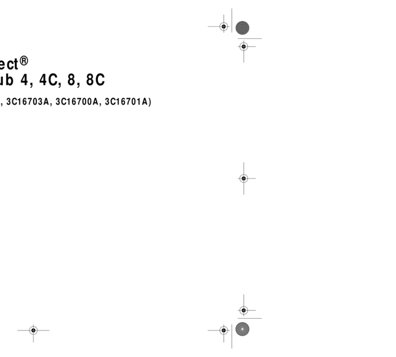 3Com OFFICECONNECT ETHERNET HUB 8 User manual