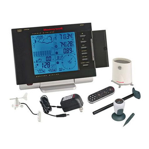 Honeywell TE923W - Deluxe Weather Station user manual