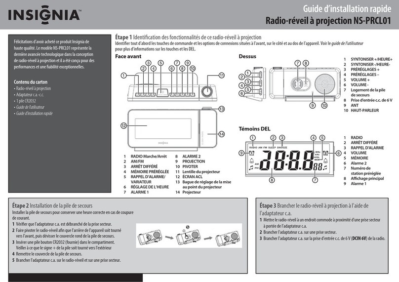 Insignia NS-PRCL01 User manual