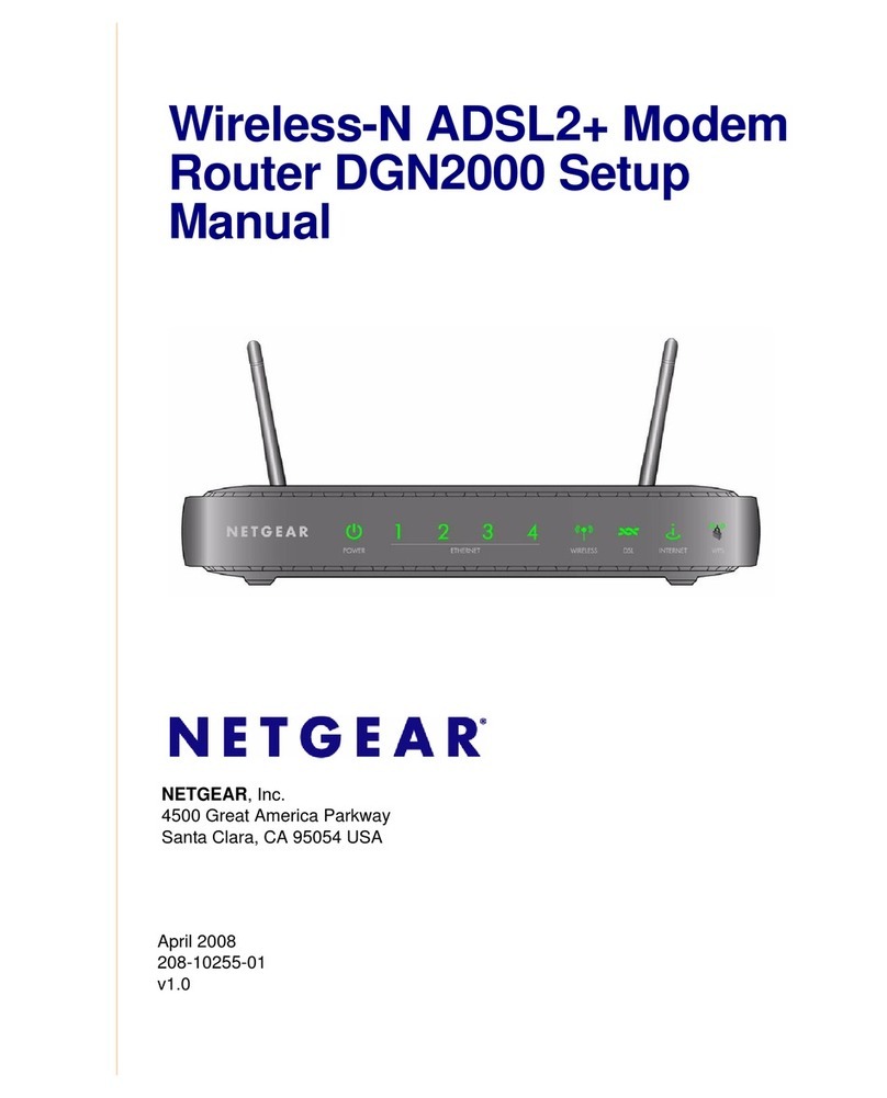 NETGEAR DGN2000 - Wireless Router User guide