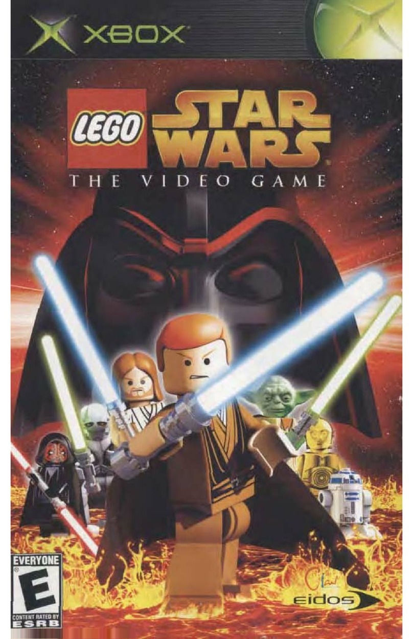 GAMES MICROSOFT XBOX LEGO-STAR WARS-THE VIDEO GAME manual GAMES MICROSOFT XBOX LEGO-STAR WARS-THE VIDEO GAME manual