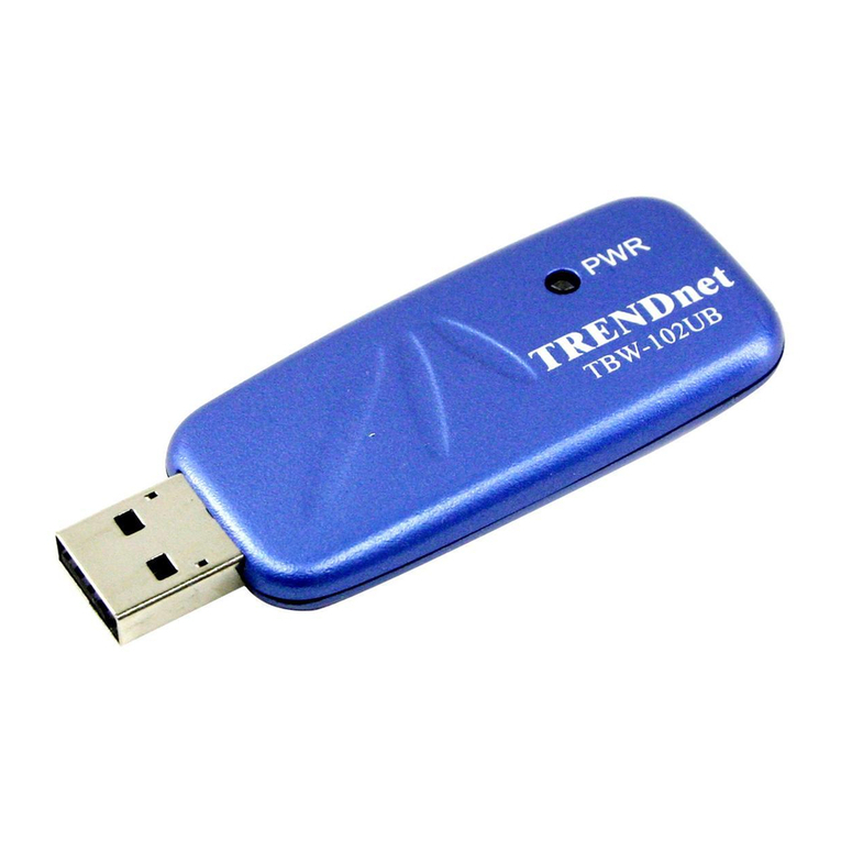 TRENDnet TBW-102UB User manual