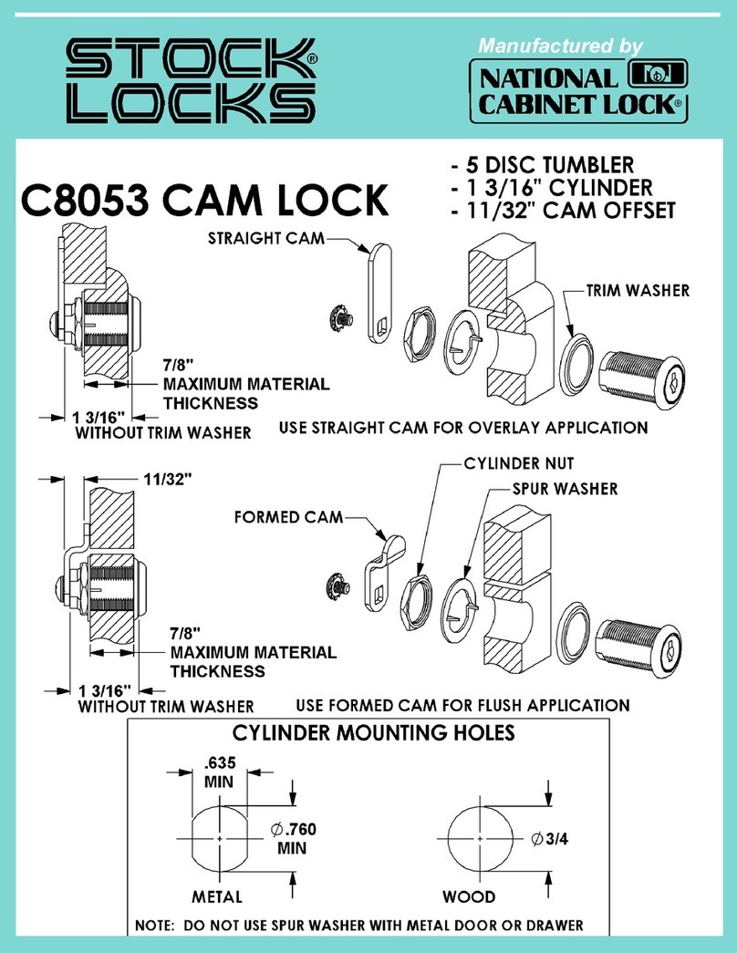 COMPX Stock Locks C8053 Guide