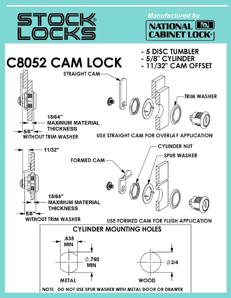 COMPX Stock Locks C8052 Guide