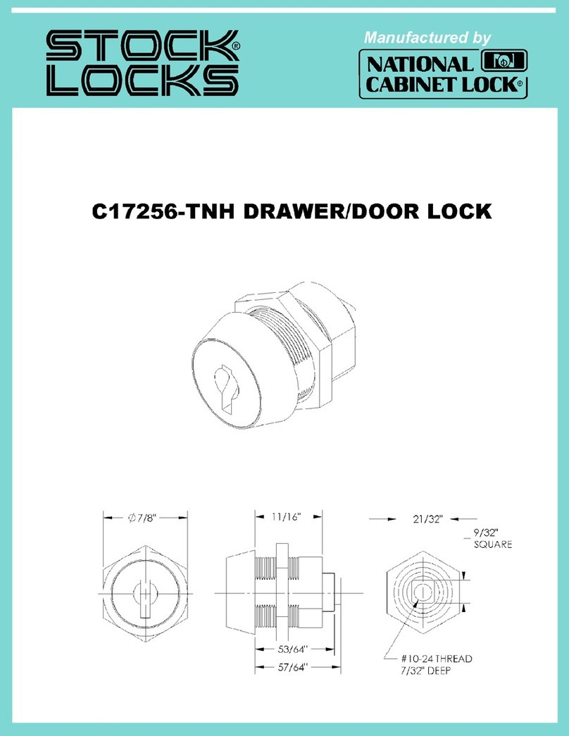 COMPX Stock Locks C17256-TNH Guide