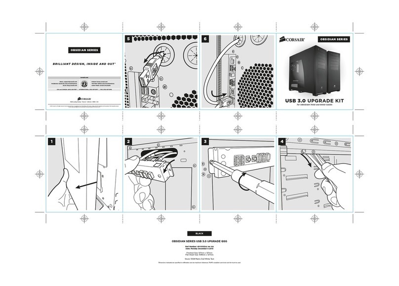 Corsair Obsidian 800D User manual
