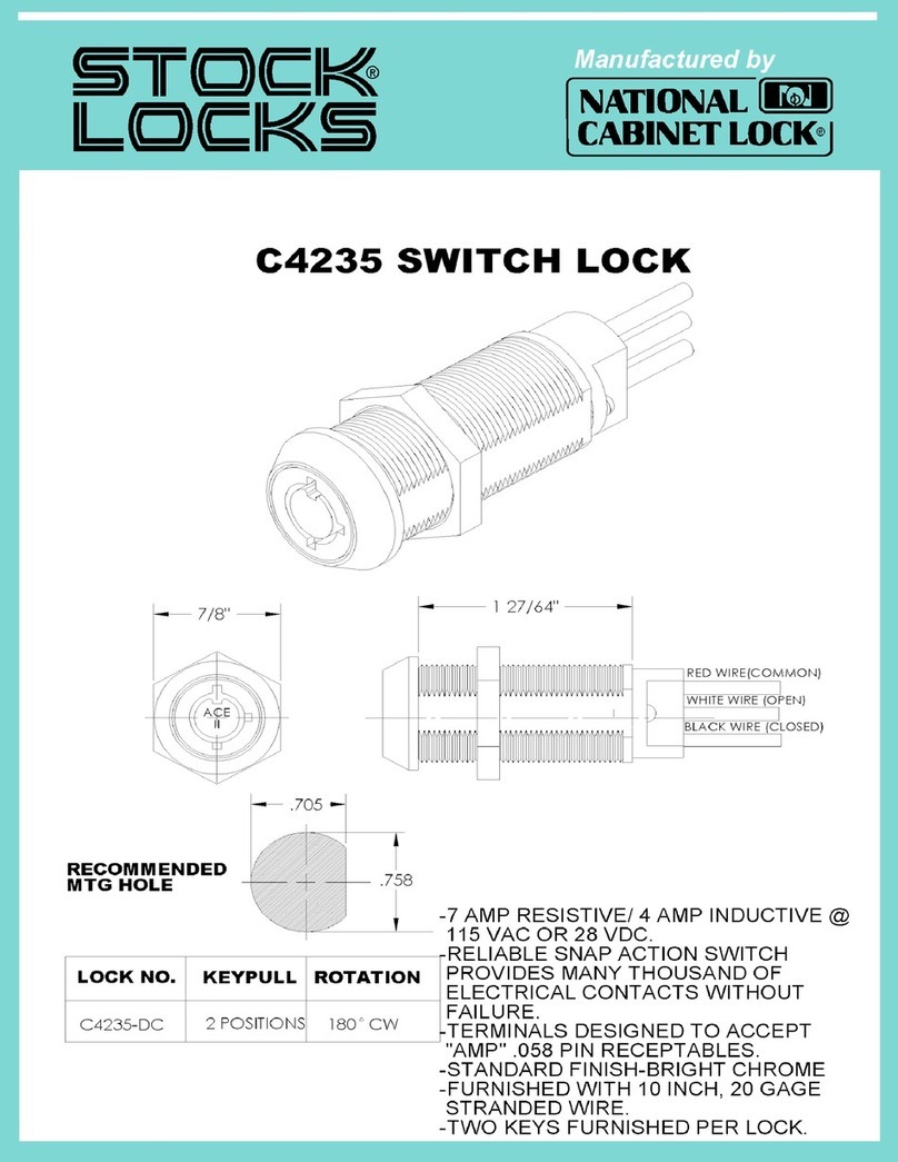 COMPX Stock Locks C4235 Guide