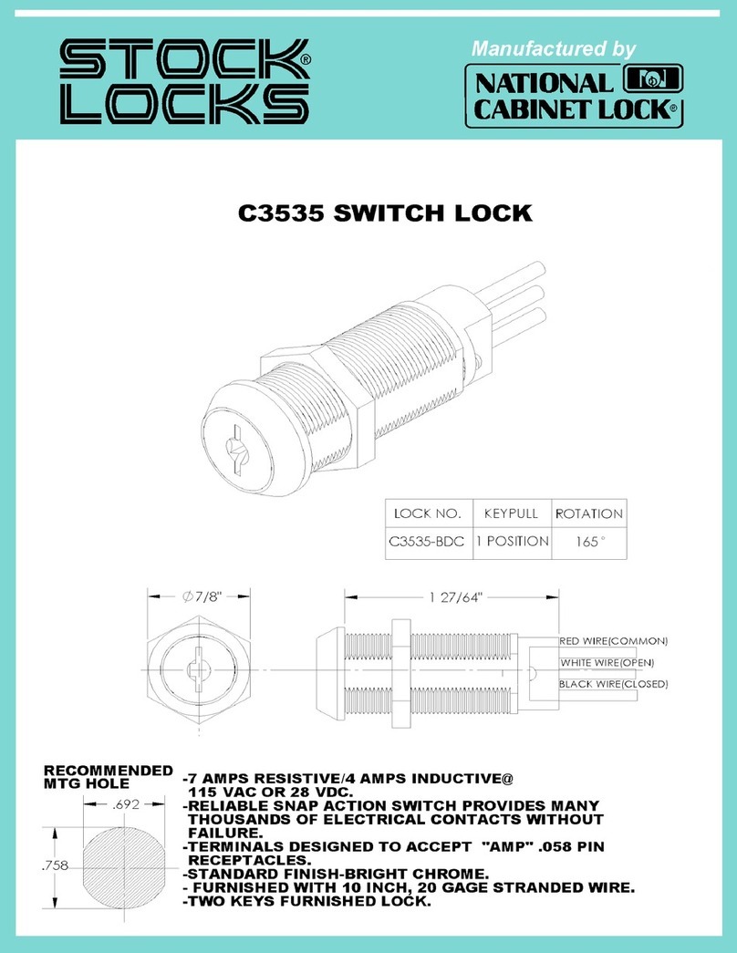 COMPX Stock Locks C3535 Guide