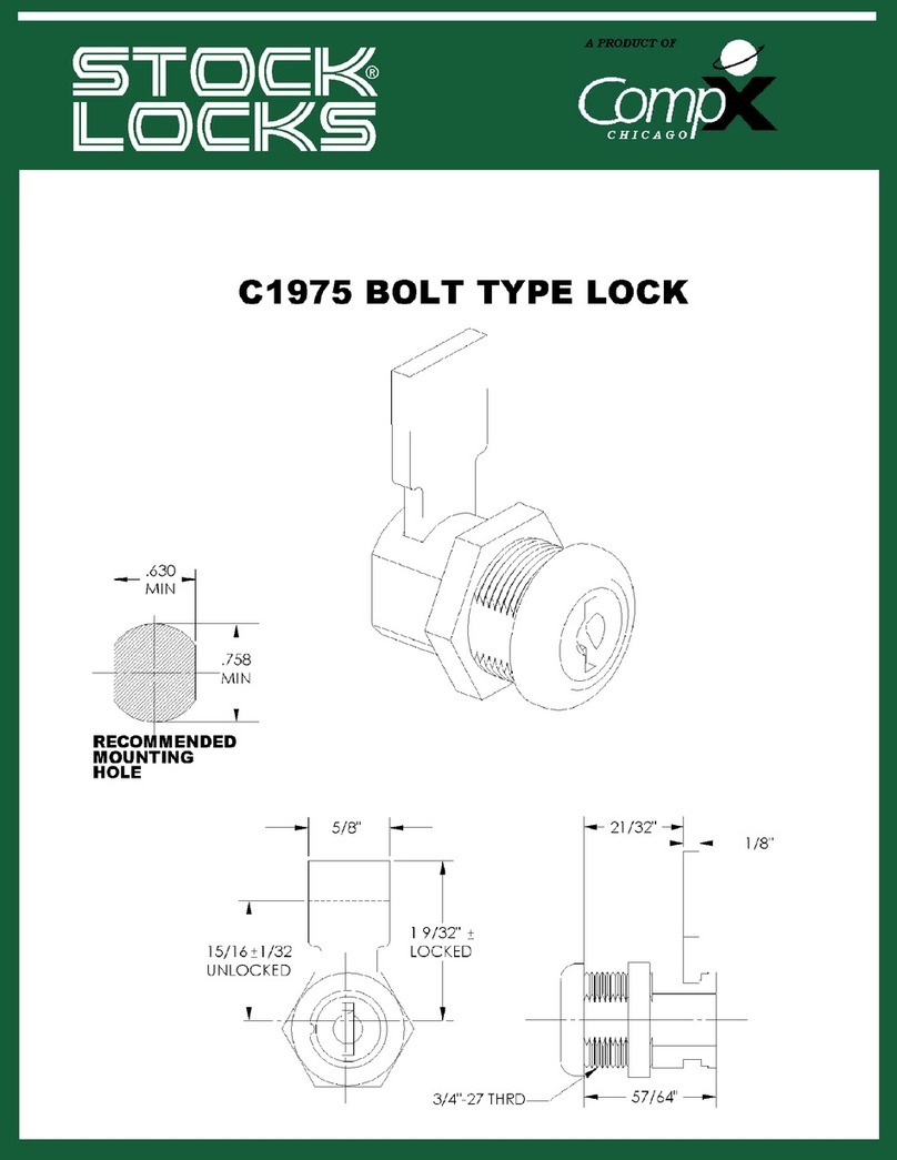 COMPX Stock Locks C1975 Guide