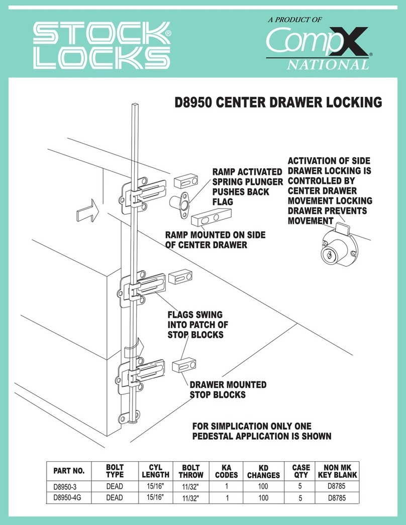 COMPX National D8950 User manual COMPX National D8950 User manual
