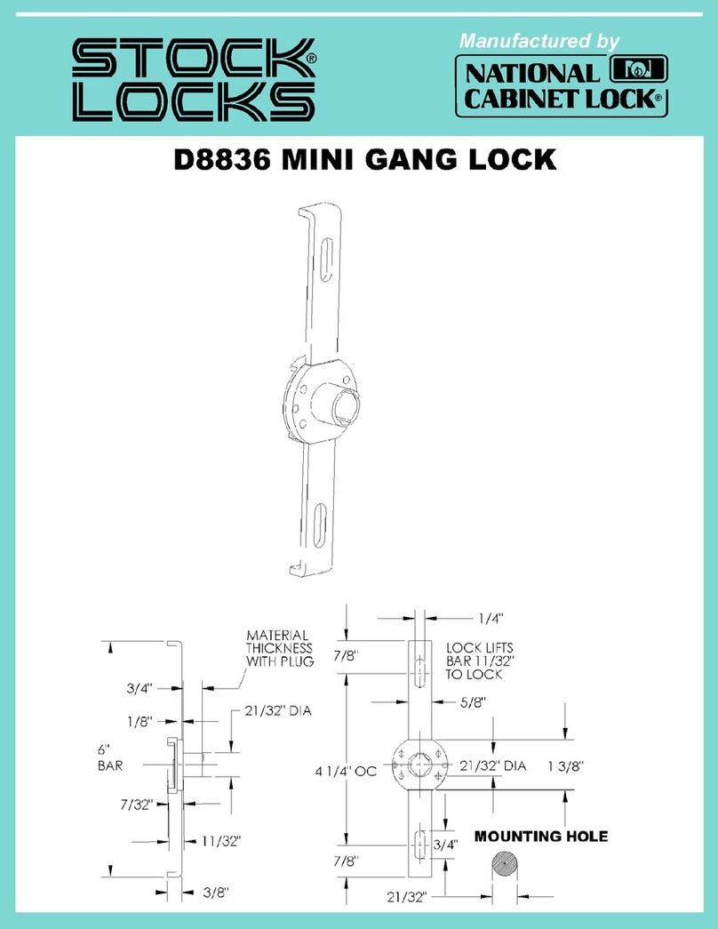COMPX National D8836 instruction sheet COMPX National D8836 instruction sheet