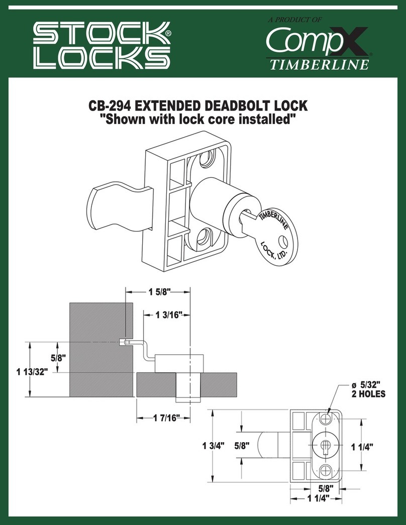 COMPX Timberline CB-294 User manual