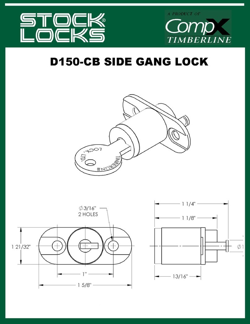 COMPX Timberline CB-D150 User manual