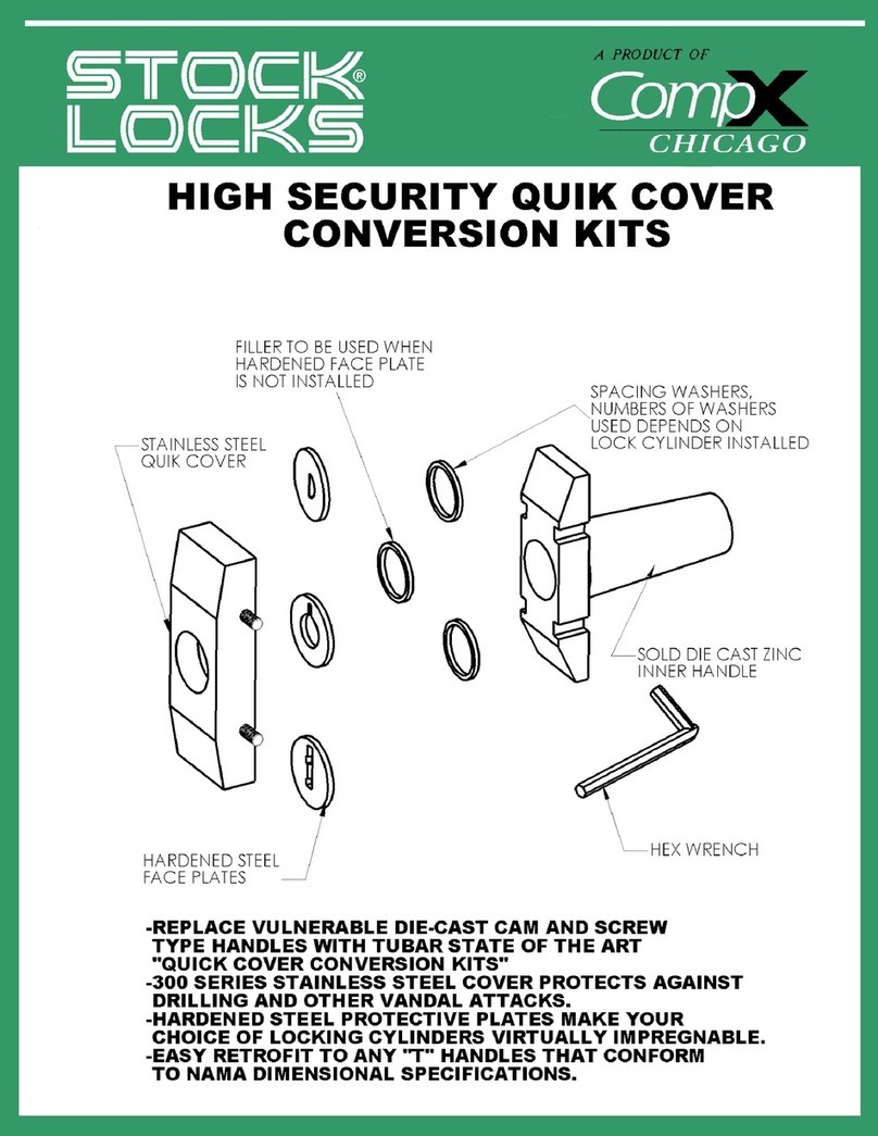 COMPX QUIKCOVER User manual