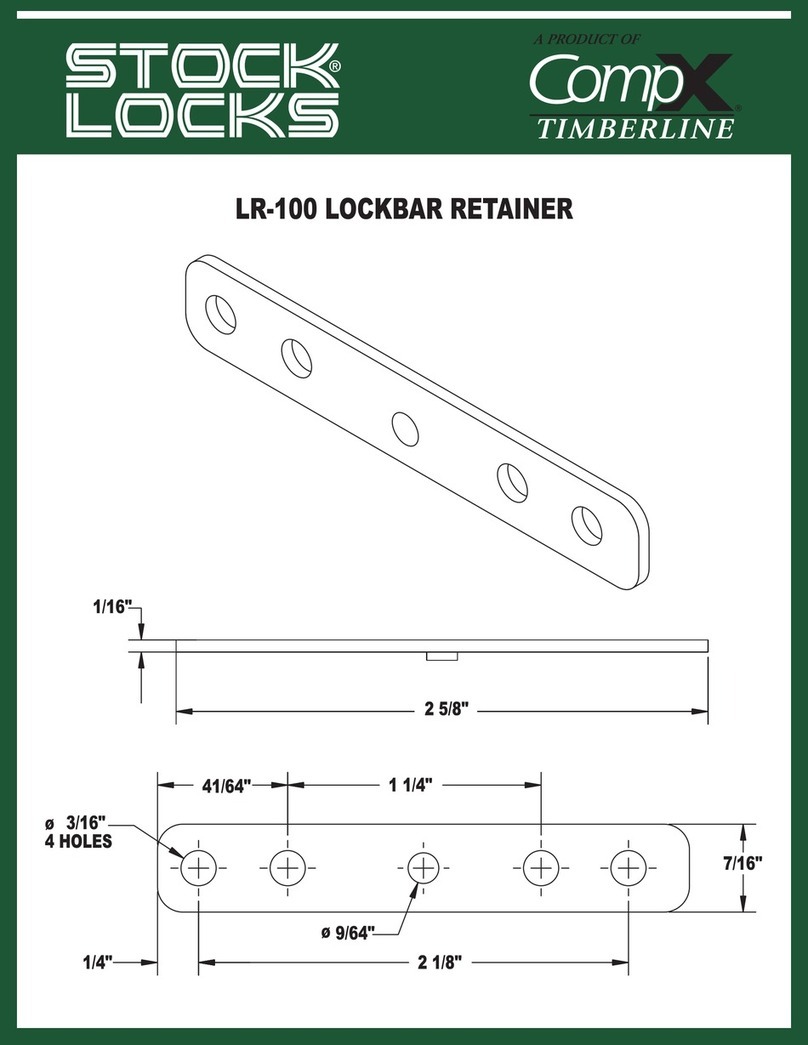 COMPX Timberlane LR-100 User manual COMPX Timberlane LR-100 User manual