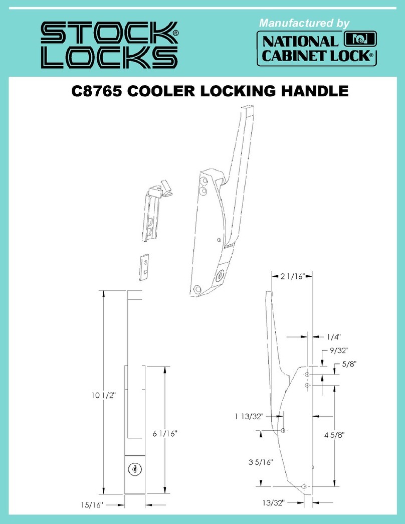 Stock Loks C8765 User manual Stock Loks C8765 User manual
