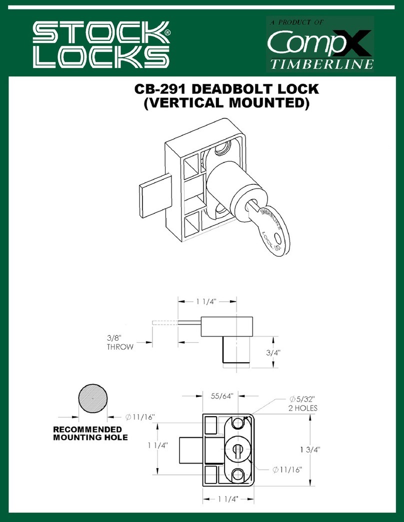COMPX Timberline CB-291 User manual COMPX Timberline CB-291 User manual