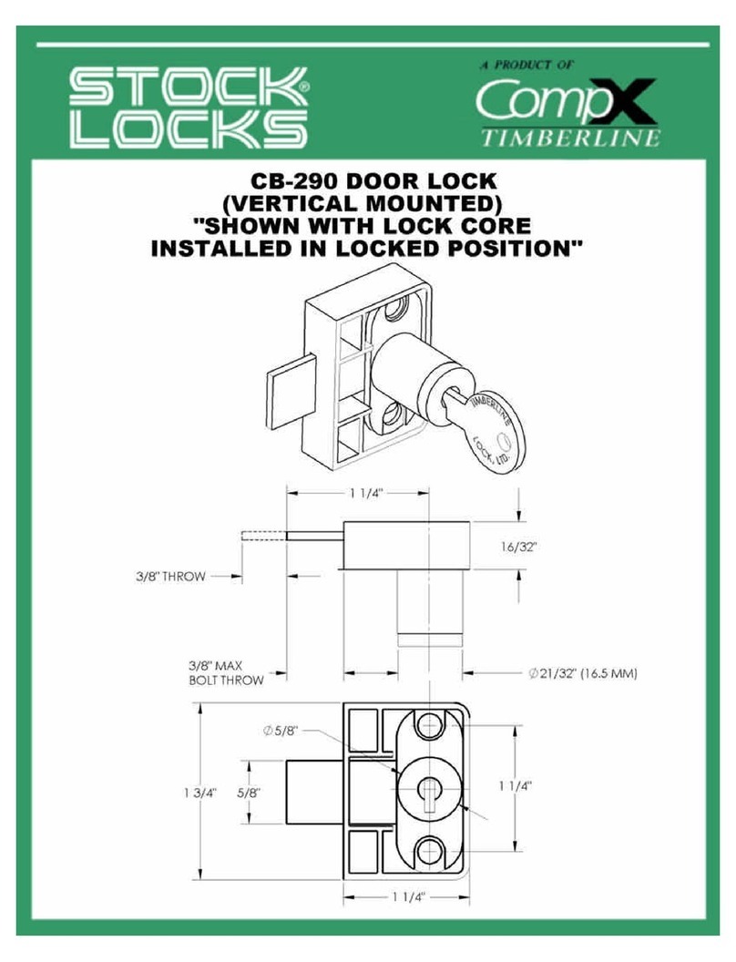 COMPX Timberline CB-290 User manual