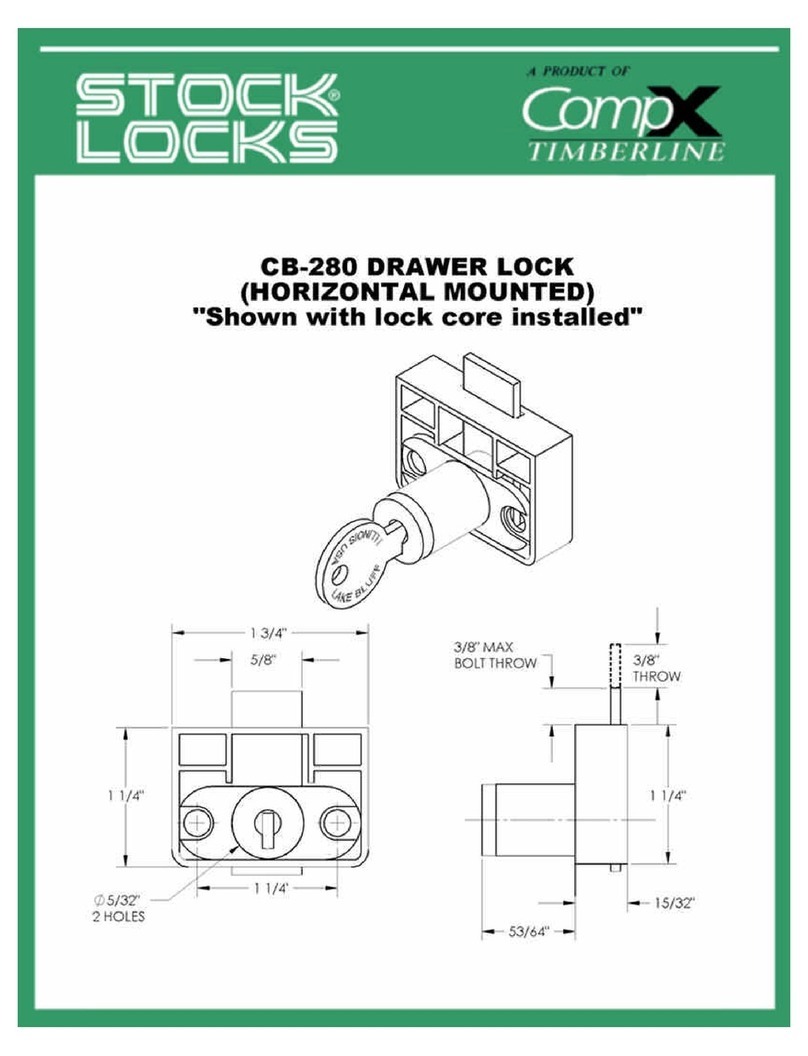 COMPX Timberline CB-280 User manual COMPX Timberline CB-280 User manual