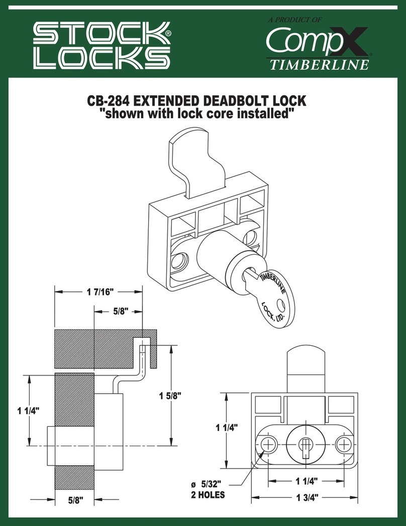 COMPX Timberline CB-284 User manual