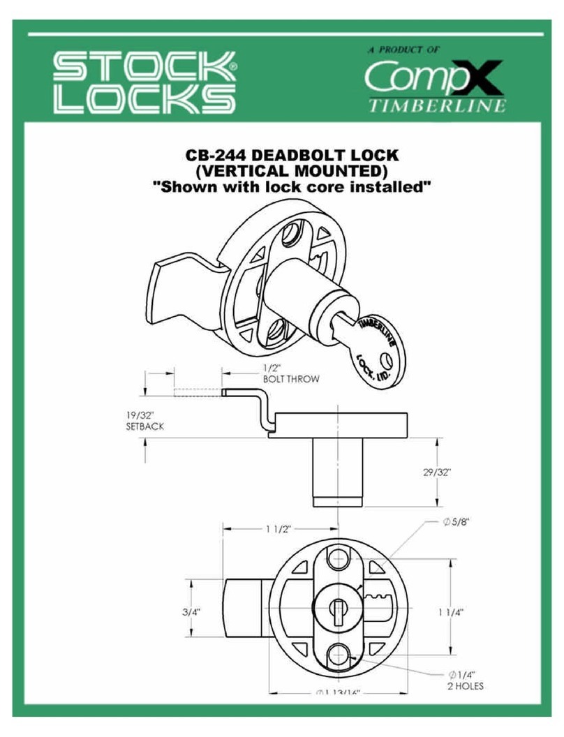 COMPX Tinmberline CB-244 User manual