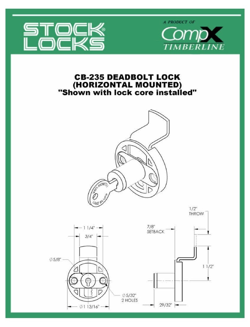 COMPX Timberline CB-235 User manual