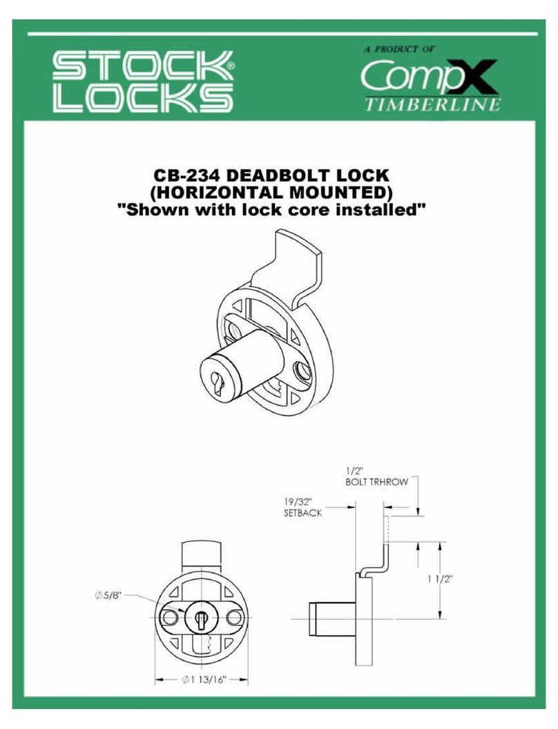 COMPX Timberline CB-234 User manual
