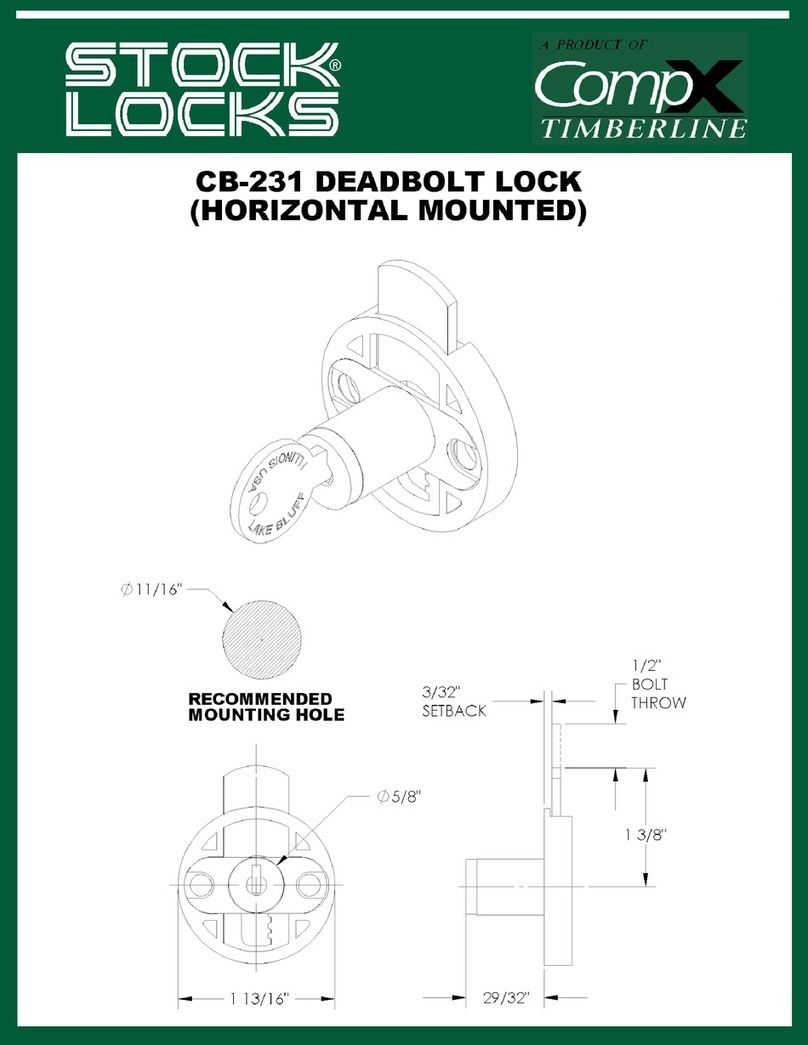 Stock Loks CB-231 User manual