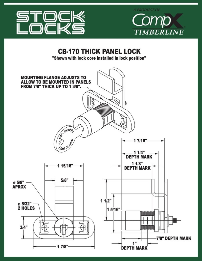 Stock Loks CB-170 User manual Stock Loks CB-170 User manual