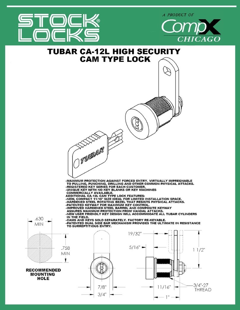 Stock Loks CA-12L User manual