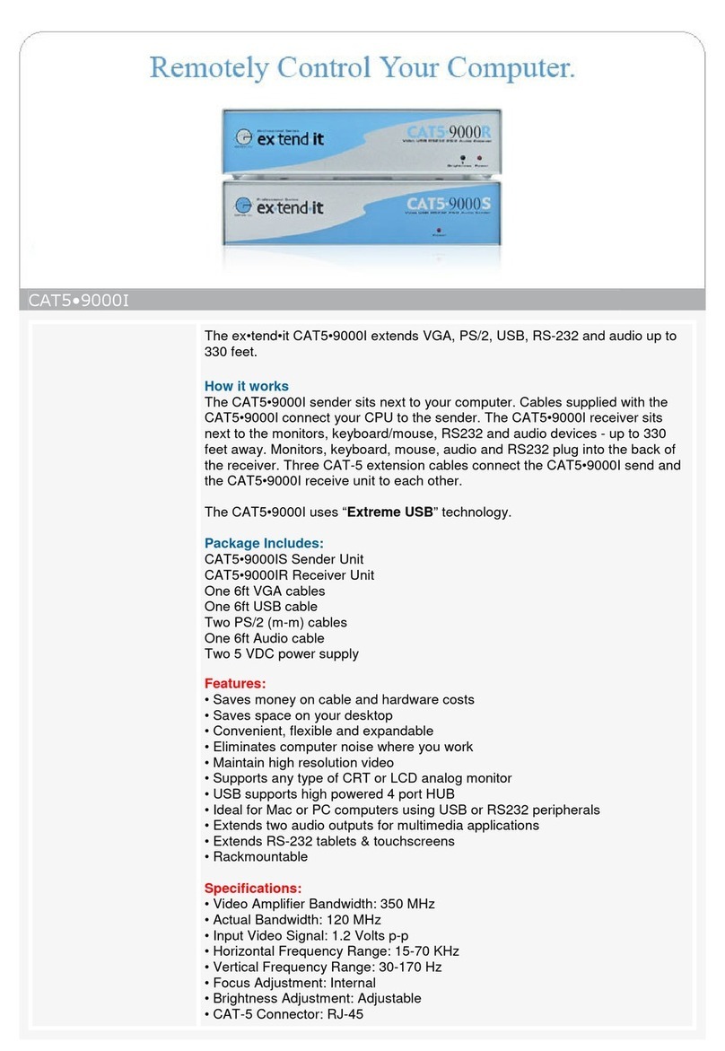 Gefen CAT5-9000I Specifications