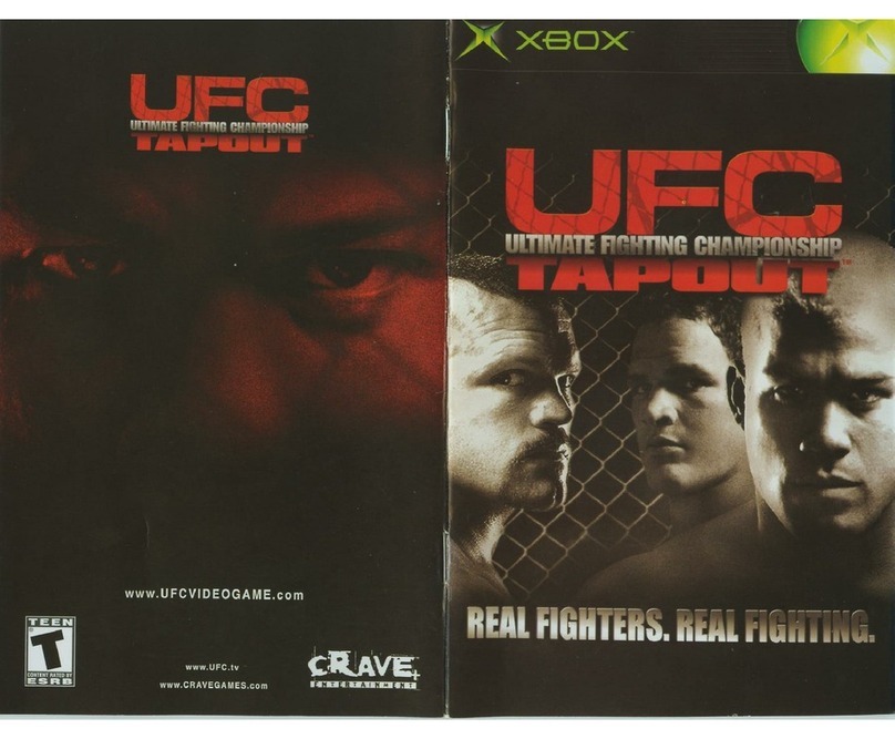 Crave Entertainment UFC TAPOUT manual