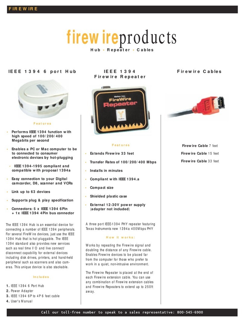 Daxten FIREWIRE brochure
