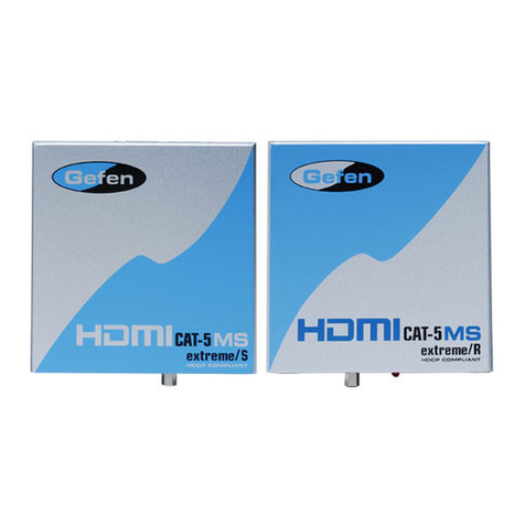 Gefen ex-tend-it DVI-CAT5 User manual