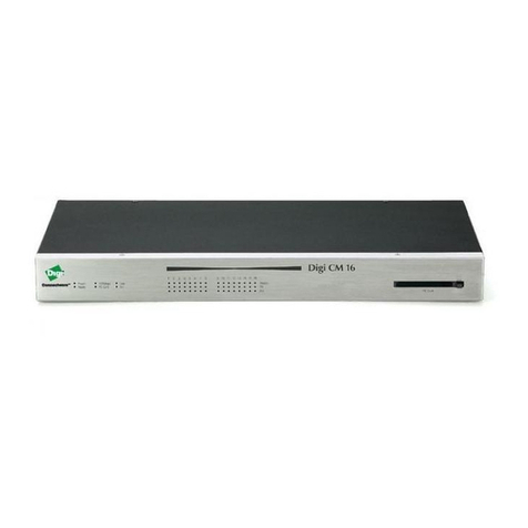 Digi CM Operational manual