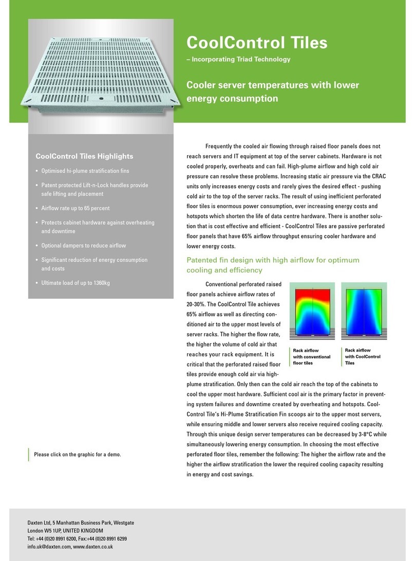 Daxten COOLCONTROL TILES brochure