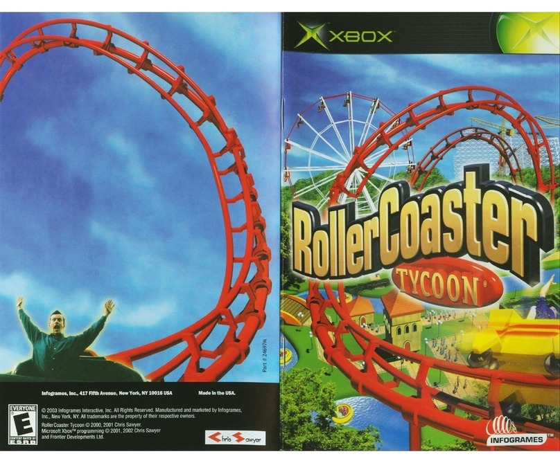 Infogrames ROLLER COASTER-TYCOON manual