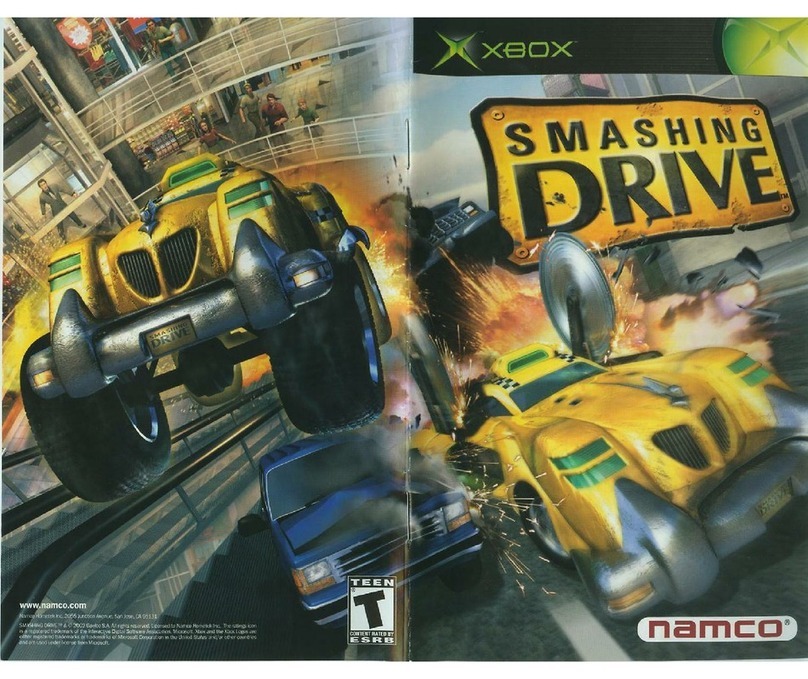 NAMCO SMASHING DRIVE manual NAMCO SMASHING DRIVE manual